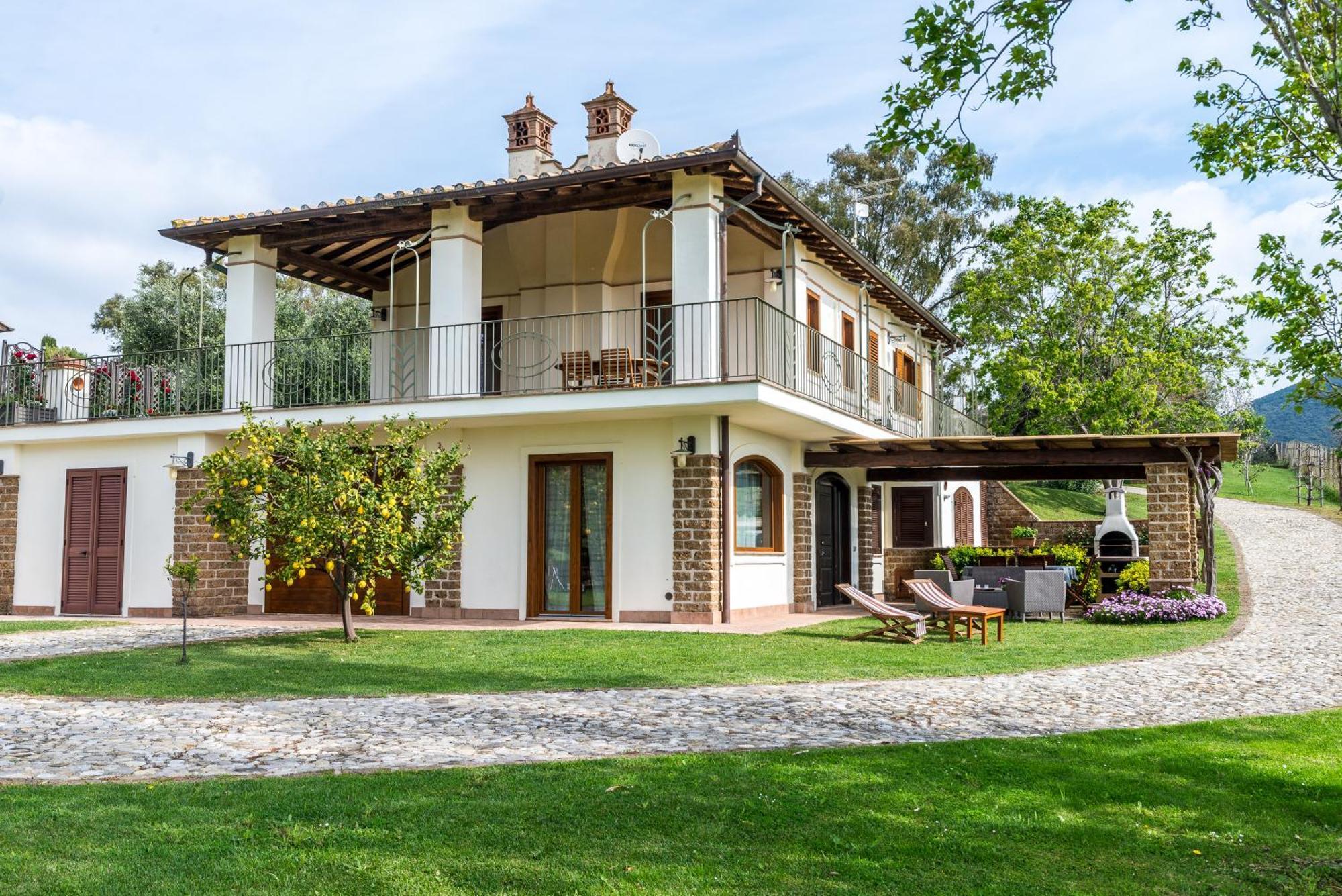 Villa Gli Eucalipti Cerveteri Buitenkant foto