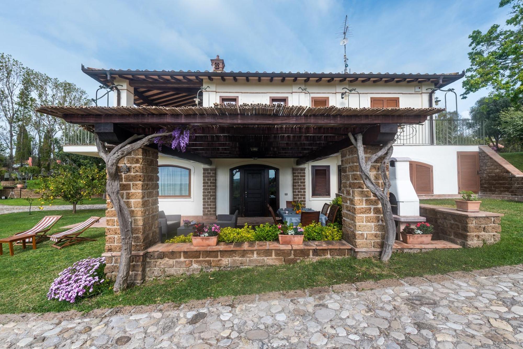 Villa Gli Eucalipti Cerveteri Kamer foto
