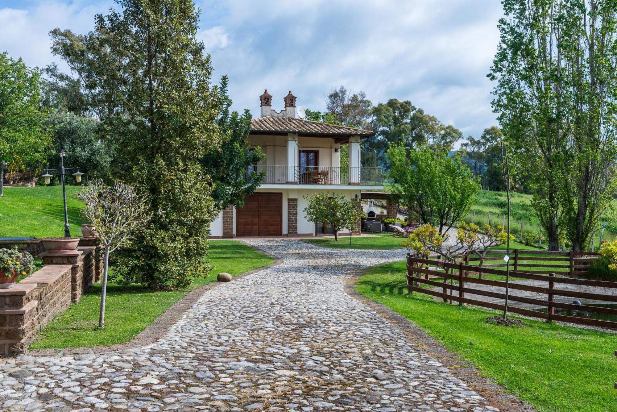 Villa Gli Eucalipti Cerveteri Buitenkant foto